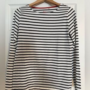 Boden Breton, black & white, size 8